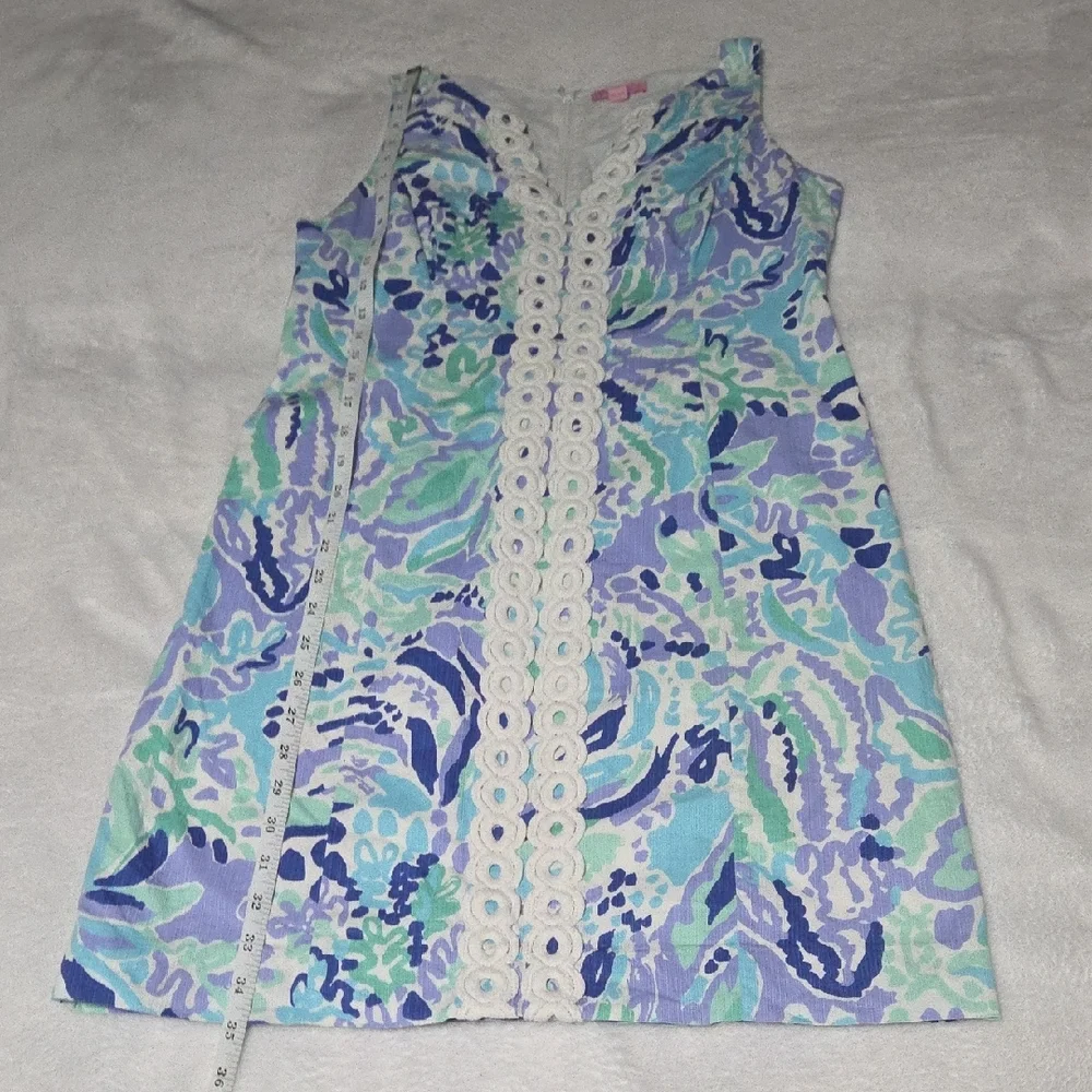 Lilly Pulitzer Pink and White Dress - Picture 6 of 9